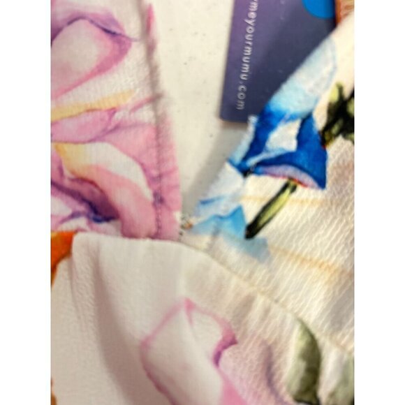 Show Me Your Mumu Women's Ibiza Mini Dress Low cut Large Fits Medium NWT - Picture 5 of 7